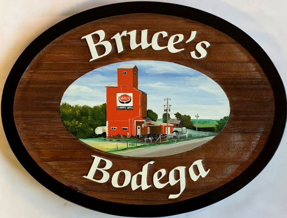 Cedar Signs - Bruce's