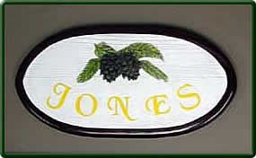 Jones Cedar Signs